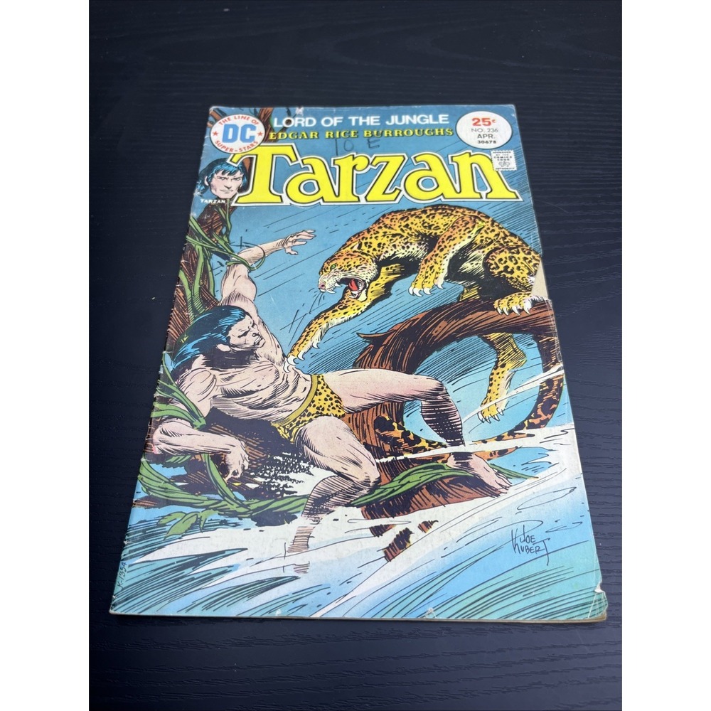 Tarzan Lord Of The Jungle #236 DC Comics‎ 1975 Bronze Age Comic